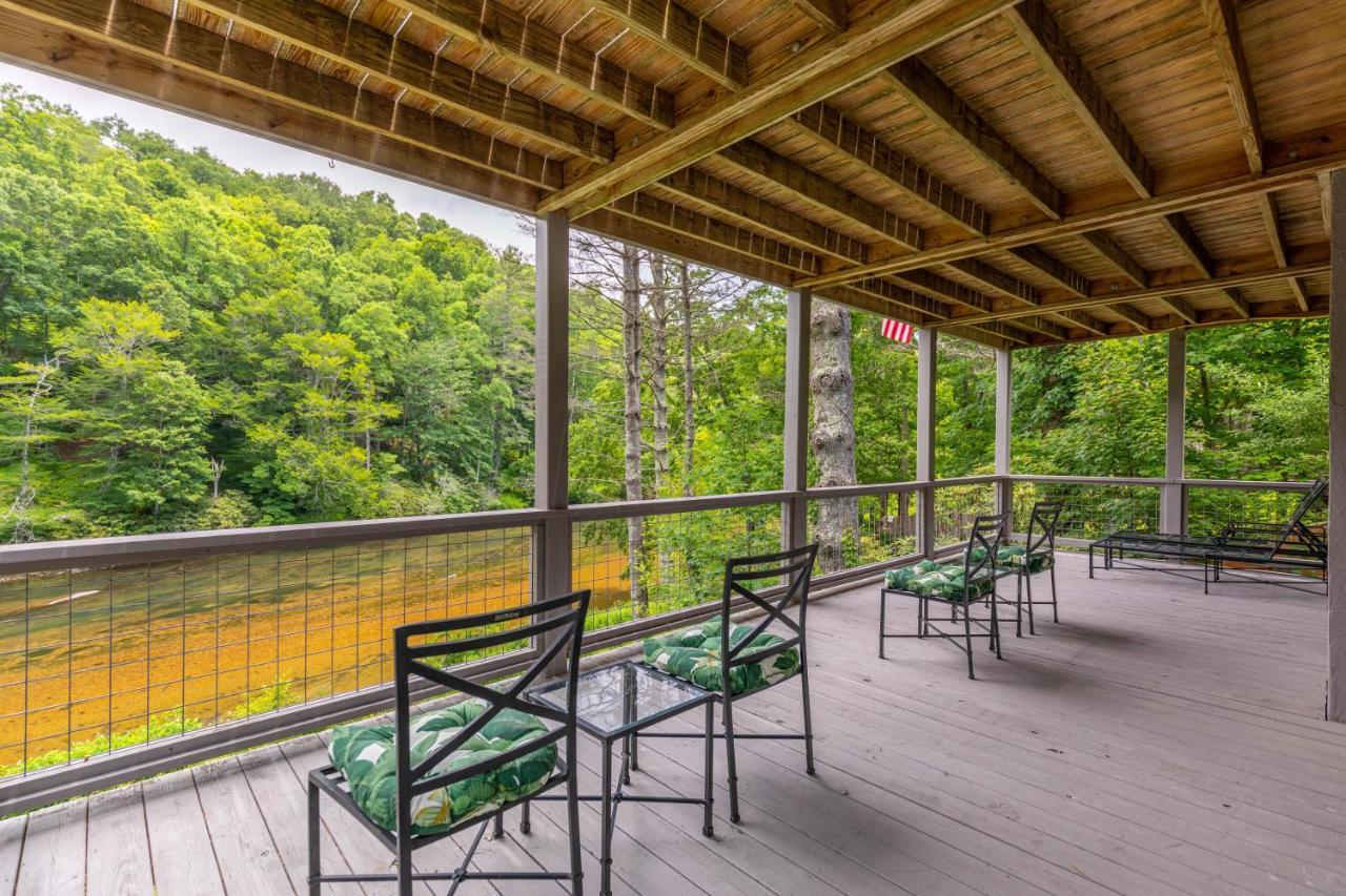 Knotty Pine Vila West Jefferson Exterior foto
