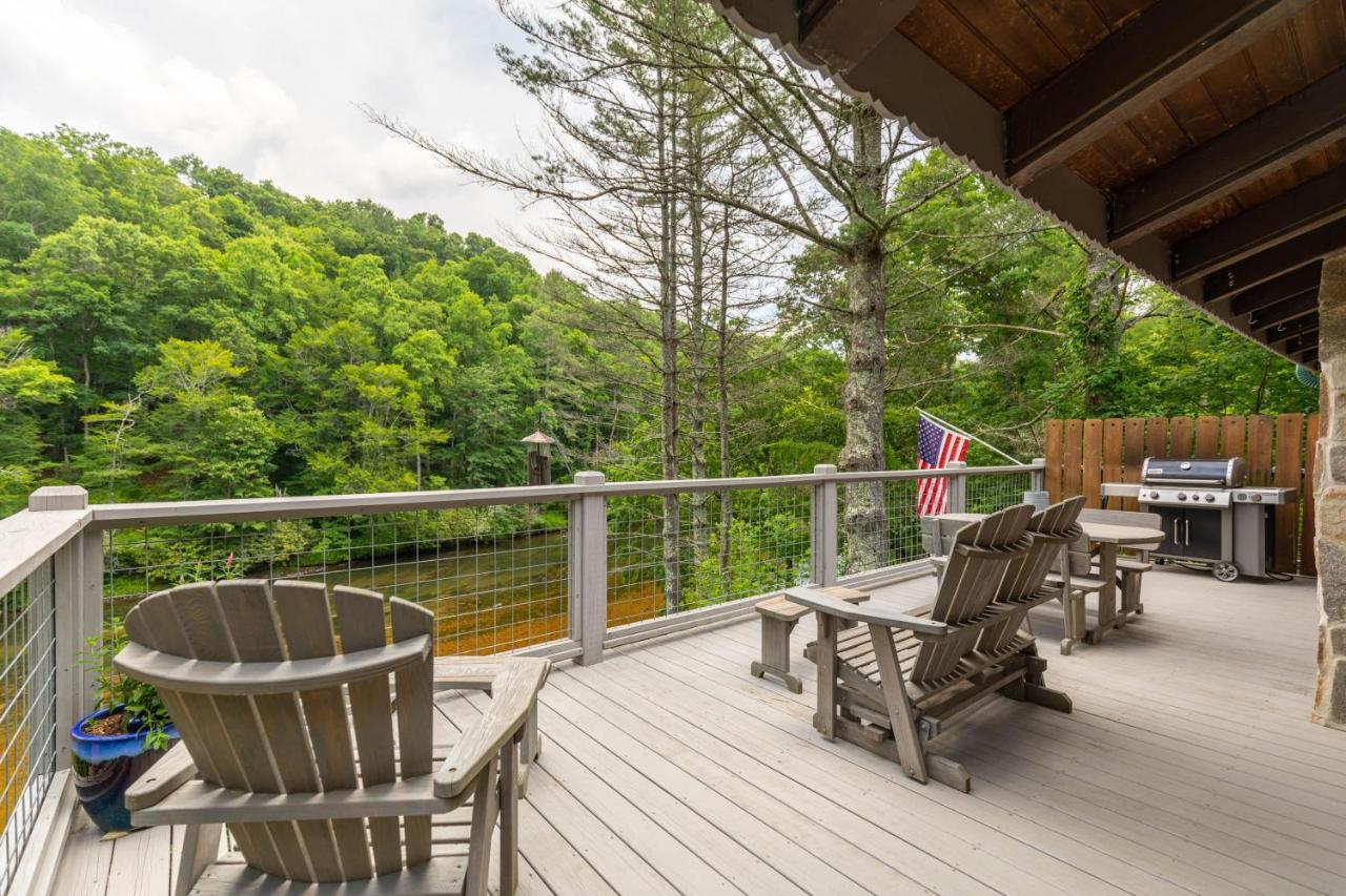 Knotty Pine Vila West Jefferson Exterior foto