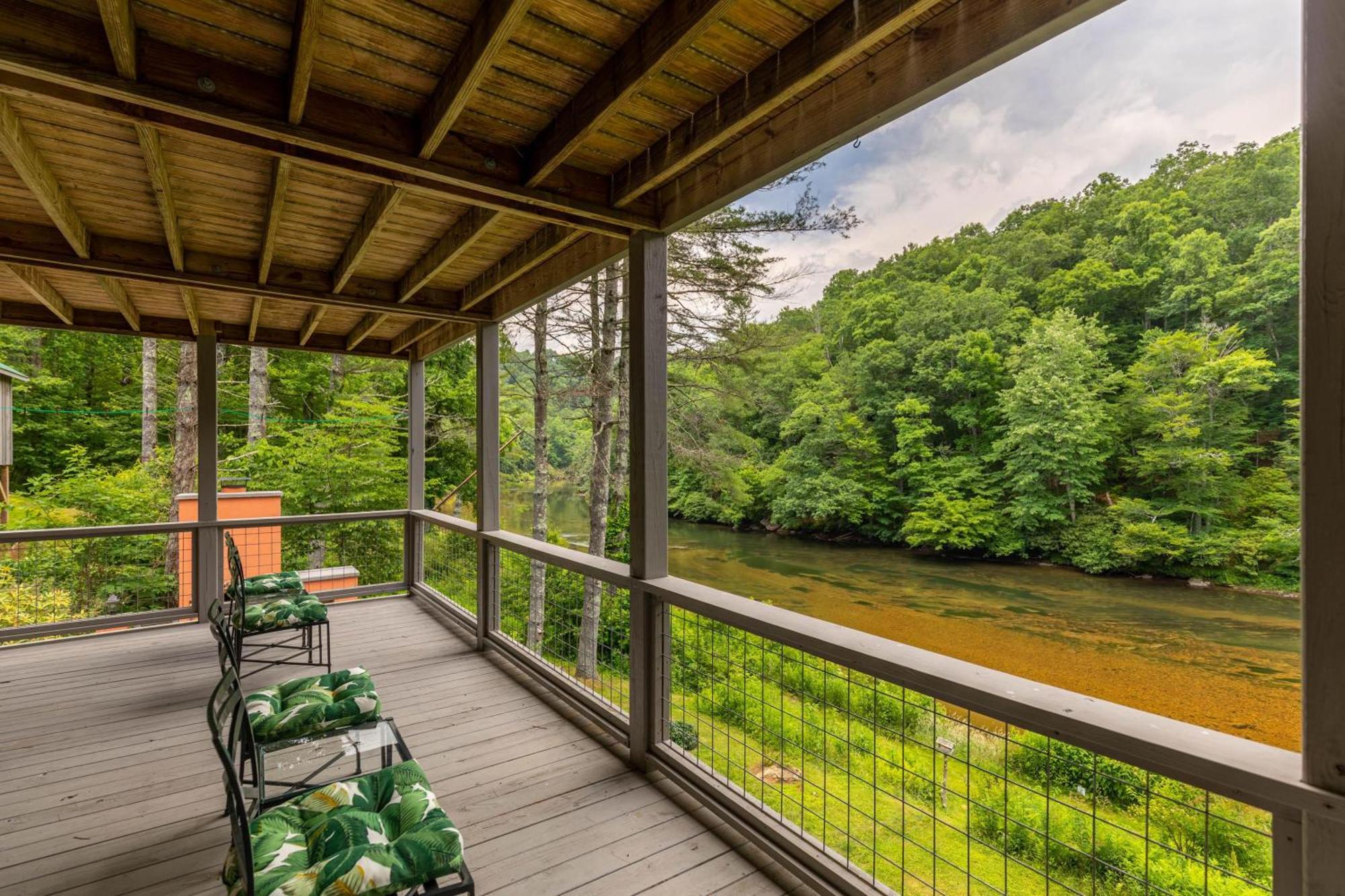 Knotty Pine Vila West Jefferson Exterior foto